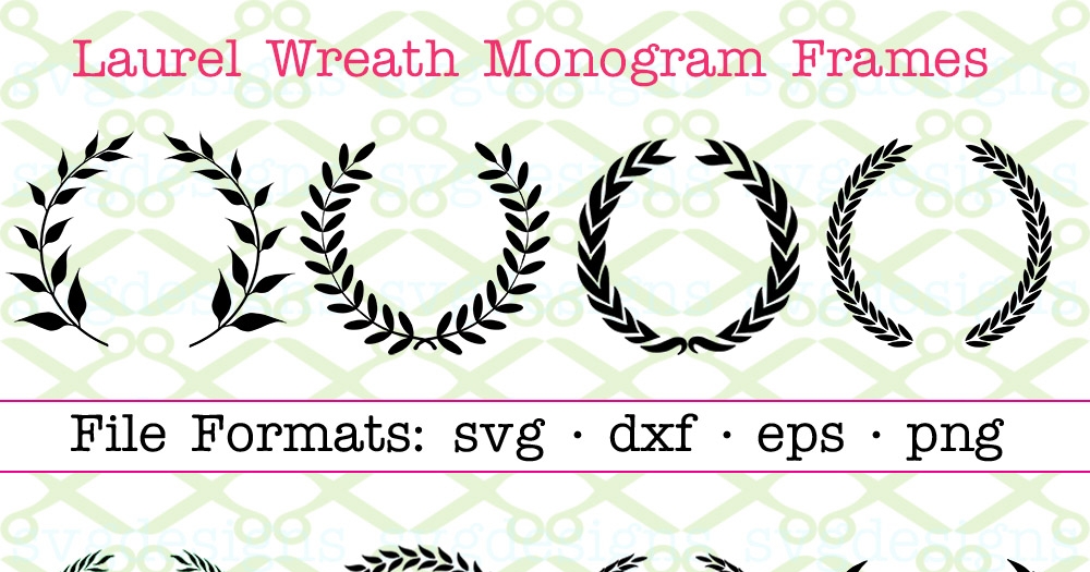 Round Autumn Monogram Frame SVG with Fall Leaves & Pumpkin for