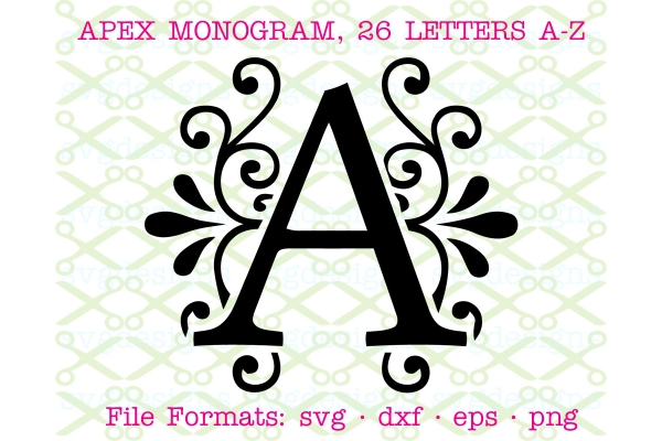 APEX FONT - APEX MONOGRAM - SVG FONT
