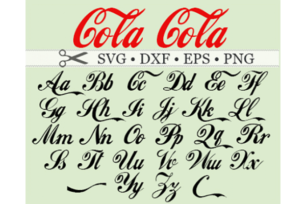 COLA COLA SVG FONT