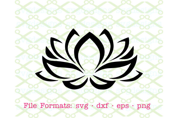 LOTUS FLOWER SVG FILE