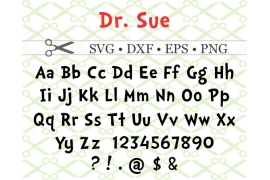 DR SUE SVG FONT DR SUE SVG FONT