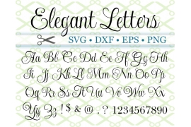 ELEGANT SCRIPT SVG FONT ELEGANT SCRIPT SVG FONT