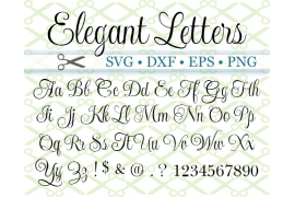 ELEGANT SCRIPT SVG FONT