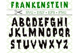 FRANKENSTEIN SVG FONT FRANKENSTEIN SVG FONT