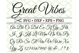 GREAT VIBES SVG FONT GREAT VIBES SVG FONT