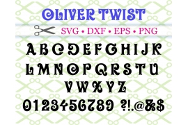 OLIVER TWIST SVG FONT OLIVER TWIST SVG FONT