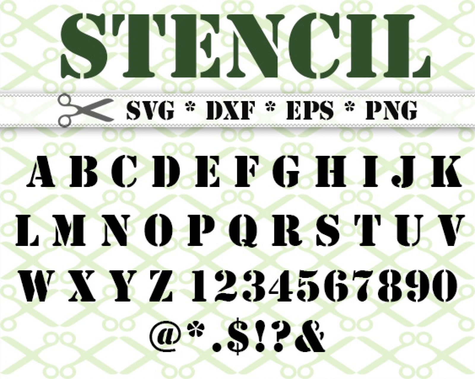 Best Stencil Fonts for Cricut (& Cricut Stencil Ideas)