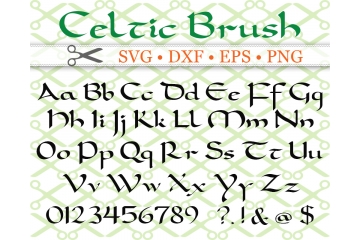CELTIC BRUSH SCRIPT SVG FONT CELTIC BRUSH SCRIPT SVG FONT