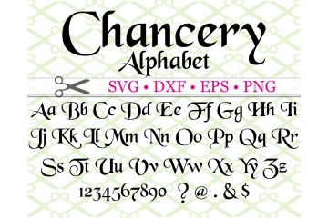 CHANCERY SVG FONT CHANCERY SVG FONT