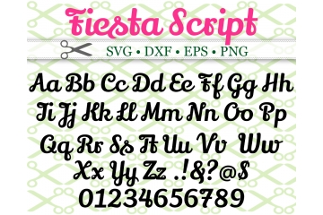 FIESTA SVG FONT FIESTA SVG FONT