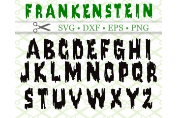 FRANKENSTEIN SVG FONT FRANKENSTEIN SVG FONT