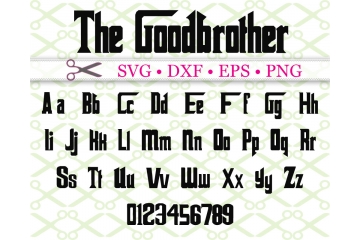 GOODBROTHER SVG FONT GOODBROTHER SVG FONT