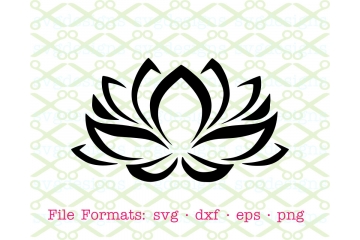 LOTUS FLOWER SVG FILE