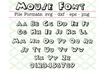 MOUSE OUTLINE SVG FONT MOUSE OUTLINE SVG FONT