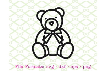 TEDDY BEAR SVG