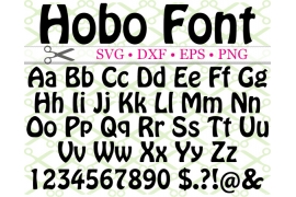 HOBO FONT MONOGRAM SVG FONT