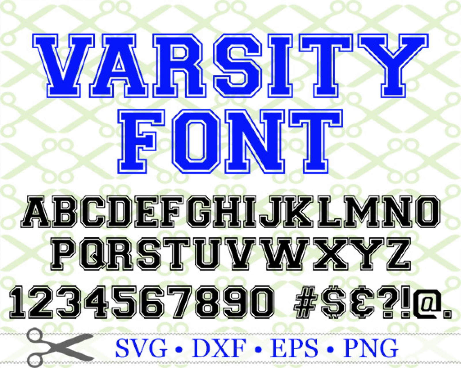 Varsity Font Svg Varsity Letter Svg Varsity Alphabet - vrogue.co