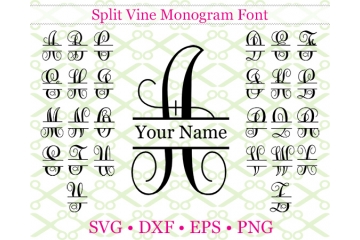 Download Split Letter Monogram Svg Sets Monogramsvg Com By Svg Designs