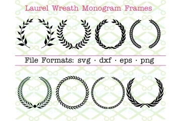Download Svg Monogram Frames Monogramsvg Com By Svg Designs
